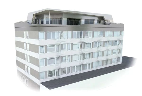 Immobilie in Glücksburg - Seltene Projektentwicklung in Top-Lage: Dachfläche mit Penthouse-Baugenehmigung direkt am Kurstrand - Bild 3