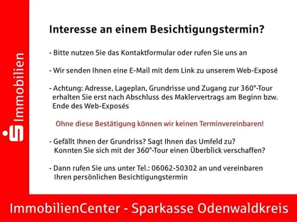 Immobilie in Bad König - Hier können Sie oder Ihre Mieter kurzfristig einziehen - Top gepflegte 4 ZKB mit Carport - Bild 2