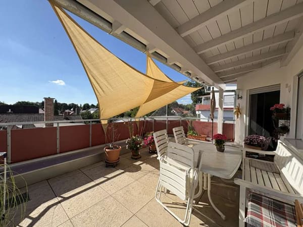 Immobilie in Geisenhausen - Moderne, barrierefreie 3-Zi.-Penthouse Wohnung mit Balkon - Bild 0