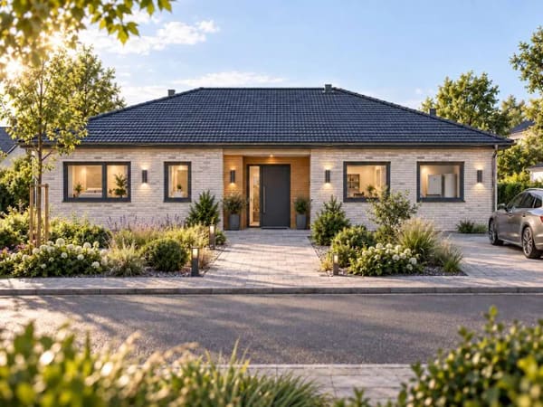 Immobilie in Plate - Individuell geplanter Bungalow nach Ihren Wünschen auf 120m² mit attraktivem Grundstück - Bild 0