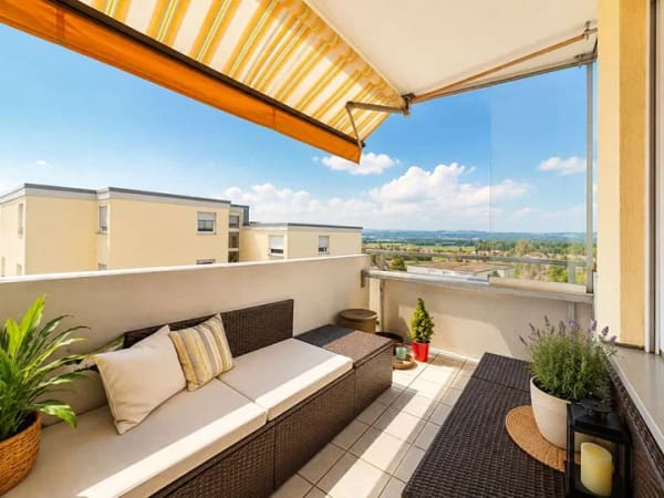 Immobilie in Baindt - Im privaten Bieterverfahren: Lichtdurchflutete 4-Zimmer-Wohnung mit Panoramaausblick in Baindt - Bild 0