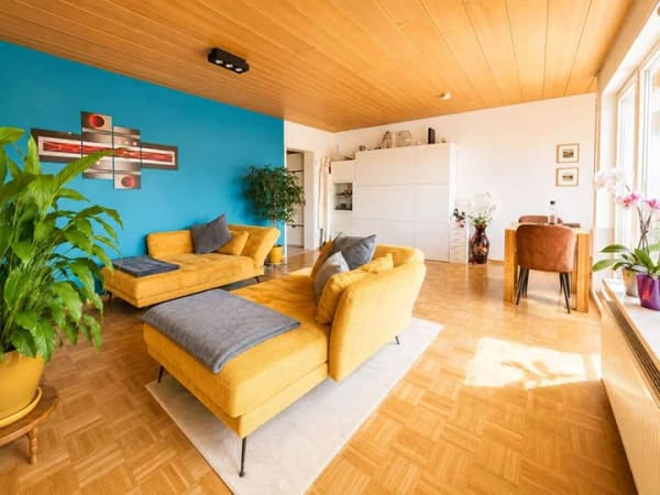 Immobilie in Baindt - Im privaten Bieterverfahren: Lichtdurchflutete 4-Zimmer-Wohnung mit Panoramaausblick in Baindt - Bild 1