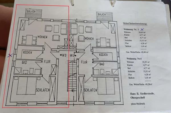 Immobilie in Salzweg - Attraktive Wohnung in ruhiger Lage – Siederstraße - Bild 2
