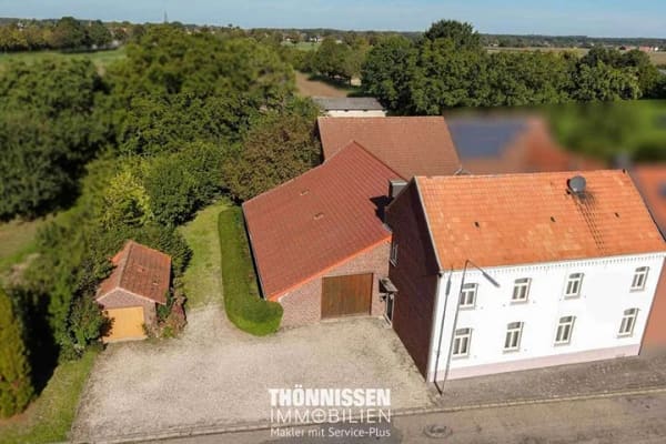 Immobilie in Waldfeucht - Historisches Bauernhaus mit 4.420 m² Grundstück und Nebengebäuden in Waldfeucht-Frilinghoven - Bild 0
