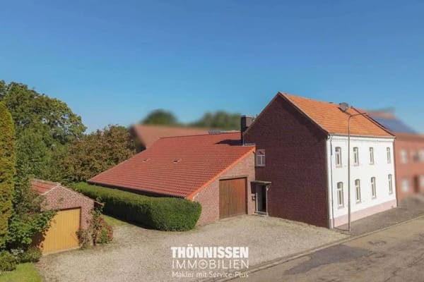 Immobilie in Waldfeucht - Historisches Bauernhaus mit 4.420 m² Grundstück und Nebengebäuden in Waldfeucht-Frilinghoven - Bild 1