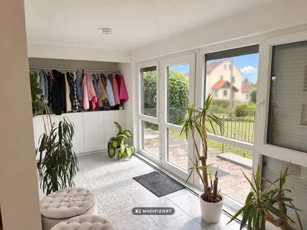 Immobilie in Doberschau-Gaußig - Dobruša-Huska - Großzügige Erdgeschosswohnung mit mediterranem Bad und sonniger Terrasse - Bild 4