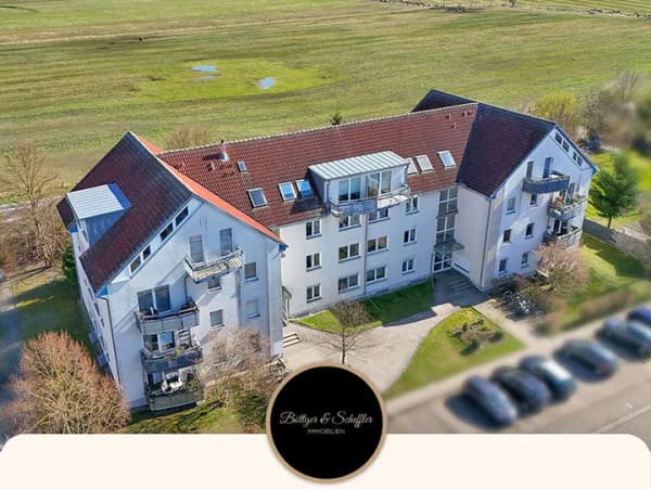 Immobilie in Wustermark - vermietete 2-Zimmer-Eigentumswohnung mit Süd-West-Balkon,  PKW-Stellplatz und Kellerraum - Bild 0