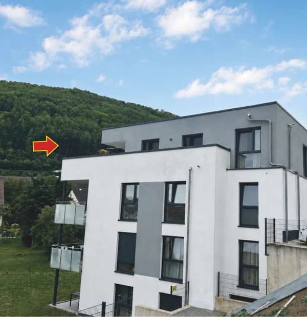 Immobilie in Mühlhausen im Täle - 4 1/2 Zi. - Penthousewohnung mit großer Dachterrasse & 2 TG Plätzen – Mühlhausen i. T. - Bild 0