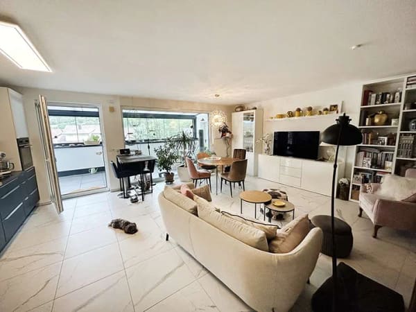 Immobilie in Mühlhausen im Täle - 4 1/2 Zi. - Penthousewohnung mit großer Dachterrasse & 2 TG Plätzen – Mühlhausen i. T. - Bild 1