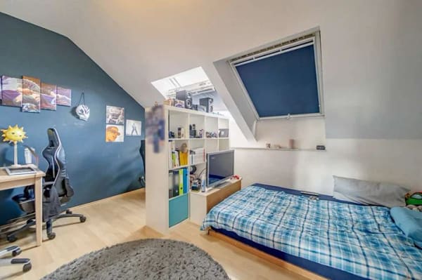 Immobilie in Friedelsheim - Sonnige, vermietete 3-Zimmer-Dachgeschosswohnung sucht neuen Eigentümer! - Bild 1
