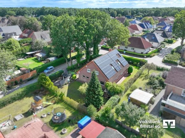 Immobilie in Lathen - Ein Haus, viele Pläne: Wohnen, vermieten oder beides – mit PV-Anlage u. Nahwärmeanschluss in Lathen! - Bild 4