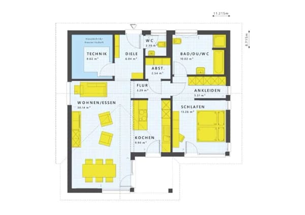 Immobilie in Blankenhain - Bungalow - Freiheit auf einer Ebene. - Bild 1