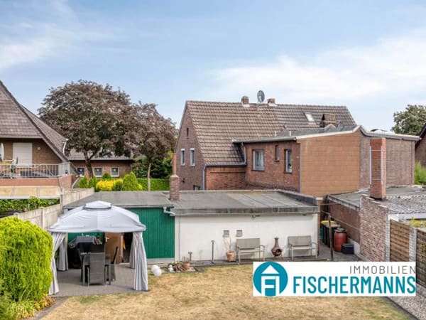 Immobilie in Rheurdt - Doppelhaushälfte mit Doppel Garage und großen Grundstück in Zentraler Lage von Rheurdt - Bild 4