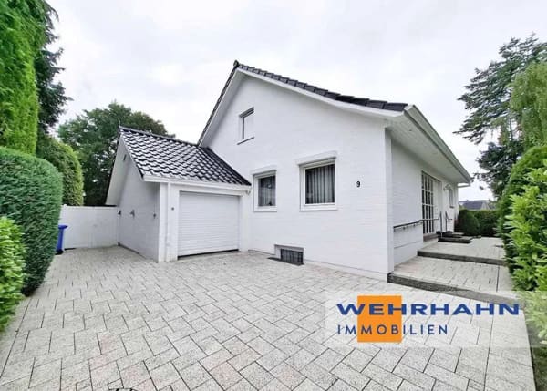 Immobilie in Kayhude - Gepflegter Bungalow in zweiter Reihe mit Ausbaureserve und Vollkeller auf idyllischem Grundstück - Bild 0