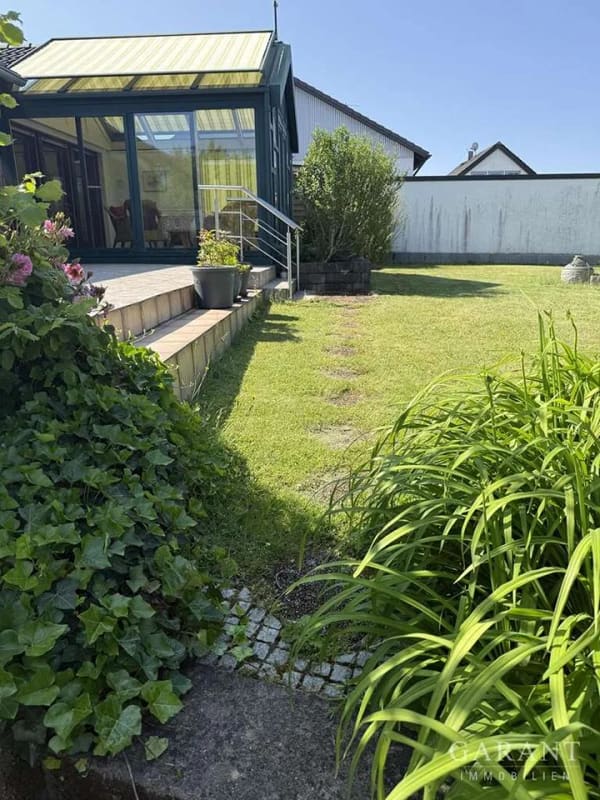 Immobilie in Spraitbach - Komfortables Wohnen auf einer Ebene - mit Wintergarten und Garten - Bild 0
