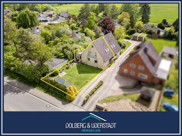 Immobilie in Kuddewörde - Vordere Doppelhaushälfte mit Garten & Garage – wohnen am Rande des Sachsenwalds - Bild 0