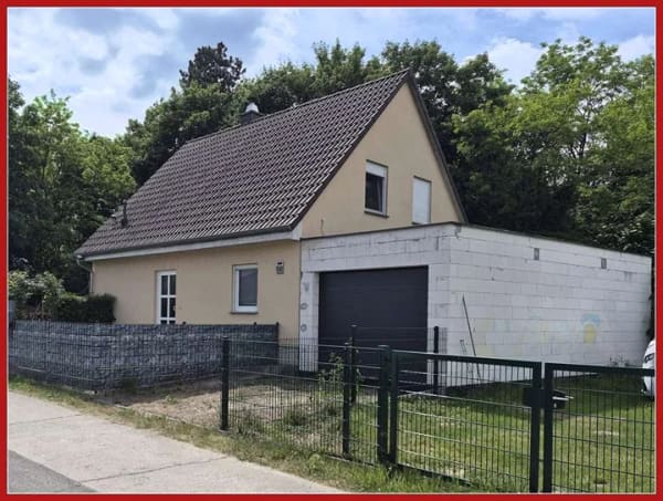 Immobilie in Halbe - Freistehendes Einfamilienhaus in Halbe – familienfreundlich, naturnah &  gut angebunden! - Bild 0