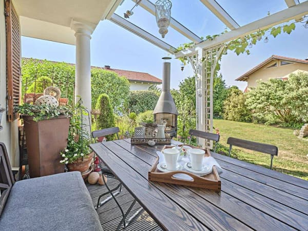 Immobilie in Pittenhart - Sonnenkraft, Kaminwärme und Gartenidylle - mediterraner Lifestyle wirtschaftlich leben und erleben! - Bild 4