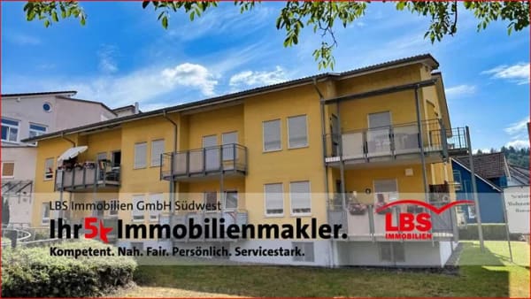 Immobilie in Hausach - Eigentumswohnung innerhalb einer Seniorenwohnanlage - Bild 1
