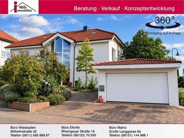 Immobilie in Wöllstein - Großzügig wohnen, effizient leben – Architektenhaus mit Energieeffizienzklasse A+ - Bild 0