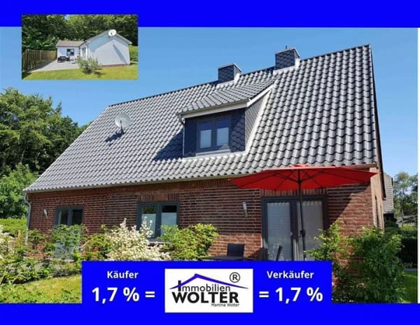 Immobilie in Wyk auf Föhr - *** STARKLEF 8: Modernisiertes Wohnensemble - Mehrgenerationen, Teilnutzung oder Vermietung  *** - Bild 0