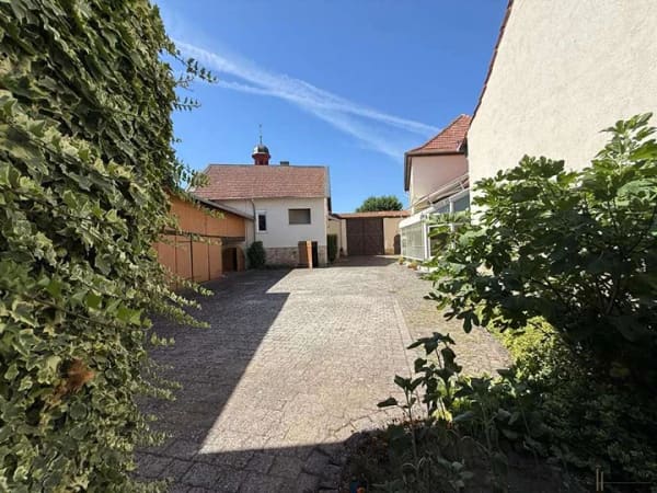 Immobilie in Offenheim - HEMING-IMMOBILIEN -  387 m² Halle - Hofreite mit schönem Garten + Garagen (2 Häuser) - Bild 0