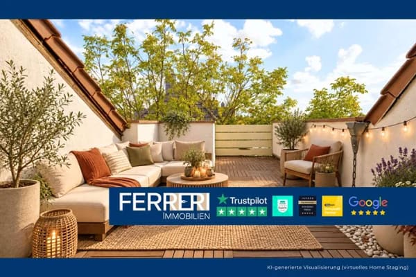 Immobilie in Bischofsheim - Maisonette-Wohnen mit Dachterrasse – 4 Zimmer und viel Platz auf zwei Ebenen in Bischofsheim - Bild 0