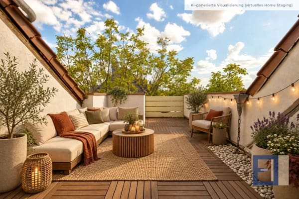 Immobilie in Bischofsheim - Maisonette-Wohnen mit Dachterrasse – 4 Zimmer und viel Platz auf zwei Ebenen in Bischofsheim - Bild 3