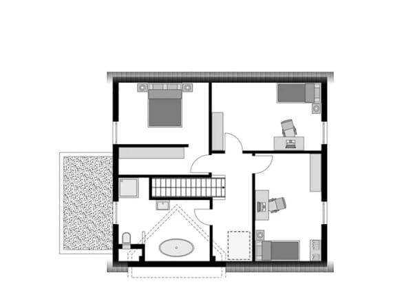 Immobilie in Grumbach - Modernes Einfamilienhaus mit flexiblem Grundriss auf ruhigem Grundstück - Bild 4
