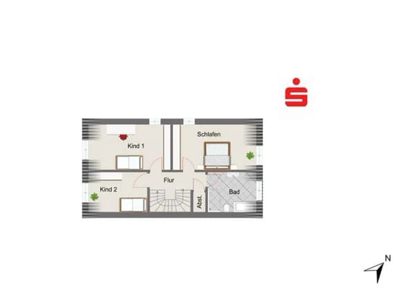 Immobilie in Au in der Hallertau - Top gepflegte Doppelhaushälfte mit Garage und PV Anlage in Au/Hallertau - Bild 3