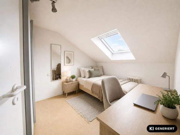 Immobilie in Sinsheim - 2-Zimmer Dachgeschoss Wohnung im Herzen von Sinsheim - Bild 2