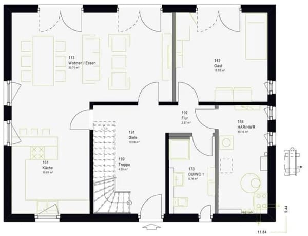 Immobilie in Geldersheim - Ein Haus, das zu Ihnen passt - 185 m² - Bild 2