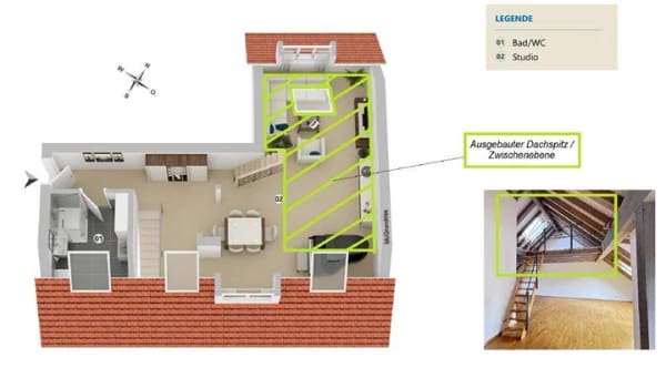 Immobilie in Bad Krozingen - Top gepflegt, individuell und im Zentrum - Bild 4