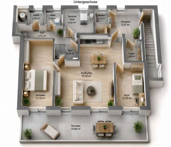 Immobilie in Weikersheim - Terrasse statt Balkon: Attraktive 3-Zimmer-Wohnung - Bild 0