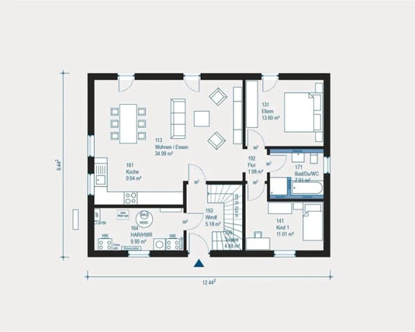 Immobilie in Todenroth - Zeitlose Architektur und flexible Wohnkonzepte für moderne Familien - Bild 1