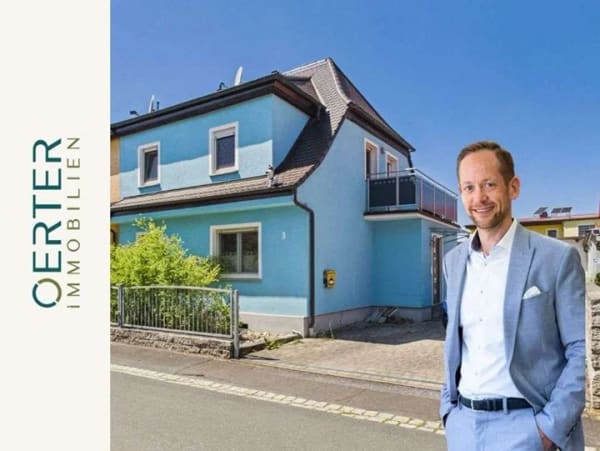 Immobilie in Hirschaid - Eigenes Haus mit Garten, Garage und vielseitigen Nutzungsmöglichkeiten in Hirschaid - Bild 0