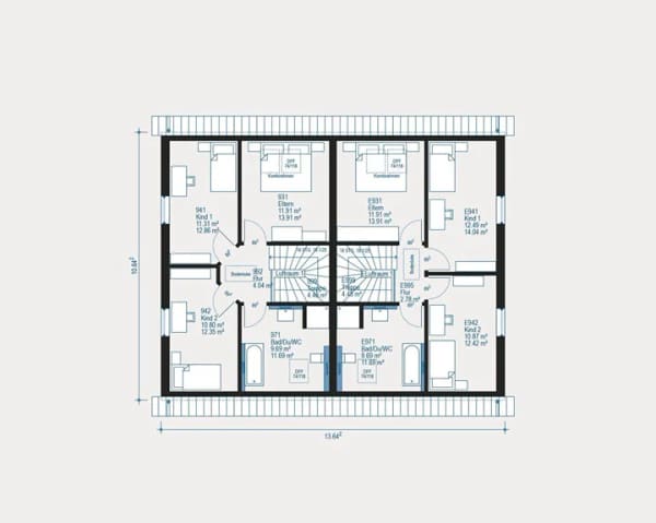 Immobilie in Kirchardt - Ihr neues Zuhause: Moderne Doppelhaushälfte nach Maß - Bild 1
