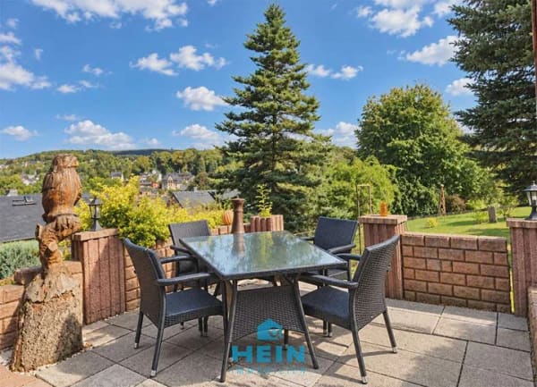 Immobilie in Grünhain-Beierfeld - Ruhe genießen, Ausblick erleben – Doppelhaushälfte mit wundervollem Garten in Beierfeld! - Bild 4