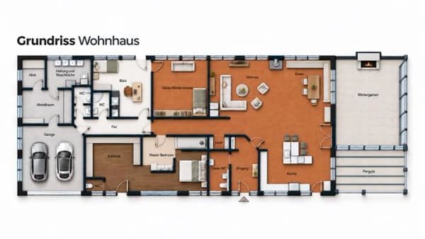 Immobilie in Laer - Provisionsfrei: gepflegtes Wohnhaus mit sep. Gewerbegebäude - Bild 0