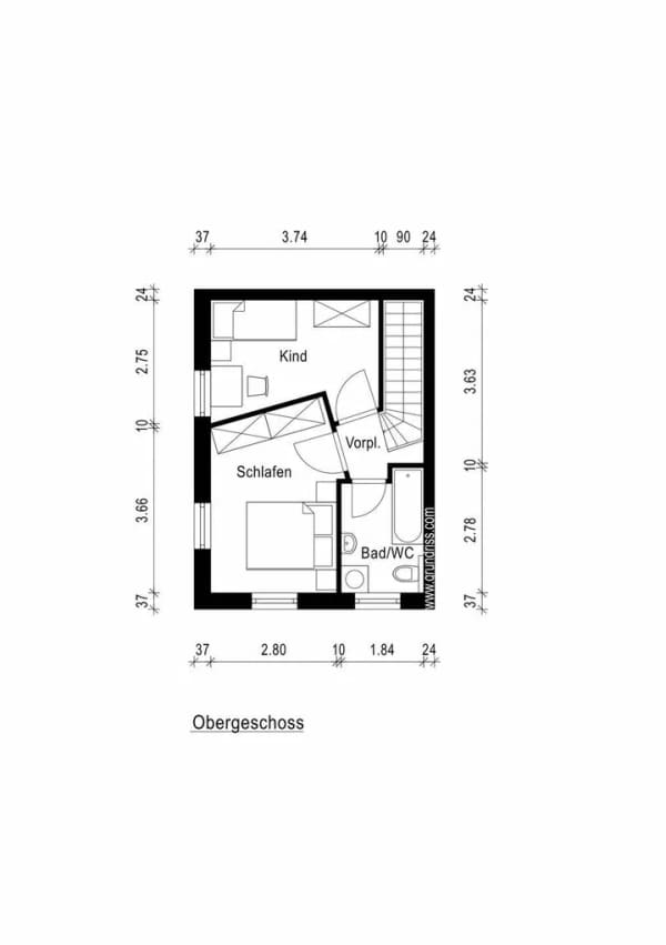 Immobilie in Bad Tölz - IHR KLEINES HAUS IM HAUS! - 2,5- ZIMMER-TERRASSENWOHNUNG - Bild 2