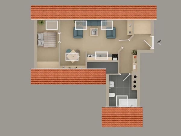 Immobilie in Offenbach am Main - Vermietete 2 Zimmer Wohnung in Offenbach | Attraktive Kapitalanlage (5,3%) mit Entwicklungspotenzial - Bild 0