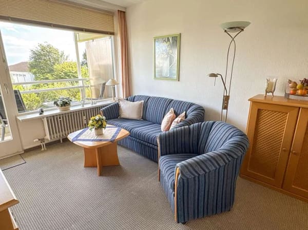 Immobilie in Großenbrode - Haus Belverde - sehr gepflegte 1,5-Zimmer-Ferienwohnung mit großem Balkon und Teilostseeblick - Bild 1