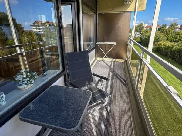 Immobilie in Großenbrode - Haus Belverde - sehr gepflegte 1,5-Zimmer-Ferienwohnung mit großem Balkon und Teilostseeblick - Bild 4