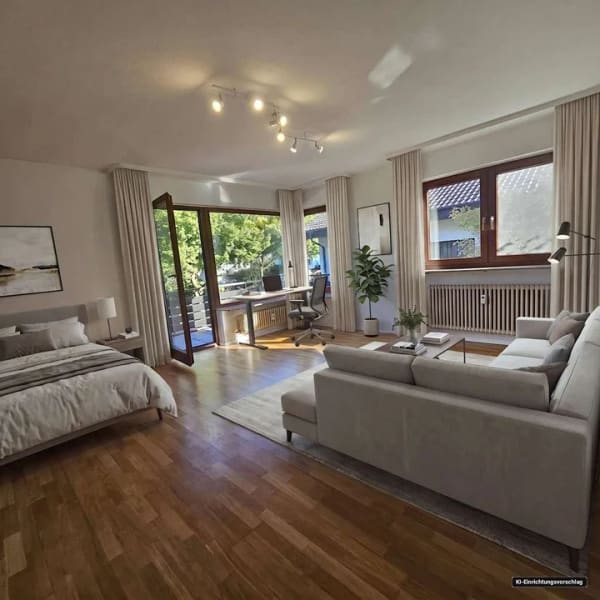 Immobilie in Gerlingen - Einzimmerapartment mit Balkon - Bild 2