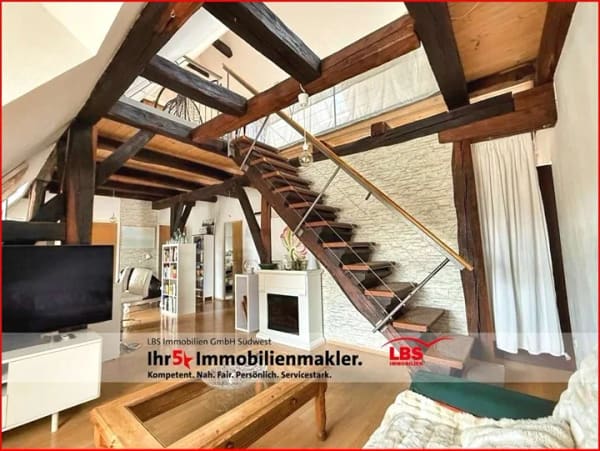 Immobilie in Meßkirch - Charmante 4-Zimmer Maisonette-Wohnung im Herzen von Meßkirch - Bild 0