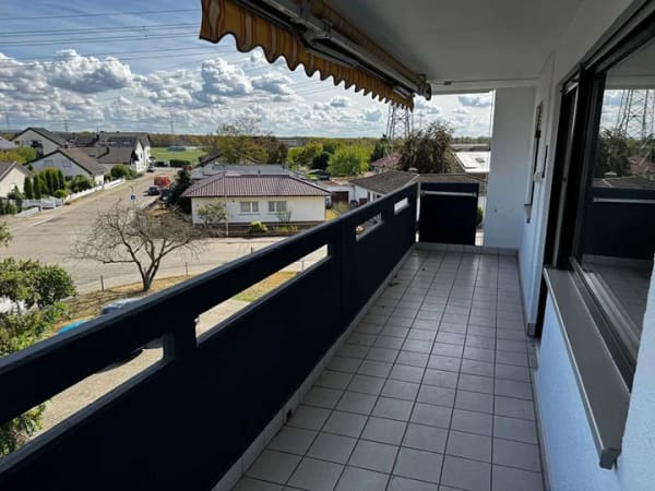 Immobilie in Ketsch - 3 Zimmerwohnung mit großem Balkon - Bild 0