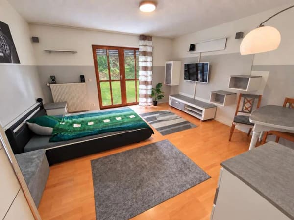 Immobilie in Regen - 1-Zimmer-Wohnung mit Terrasse, separater Küche und Tiefgaragenstellplatz in Regen  - Bild 0