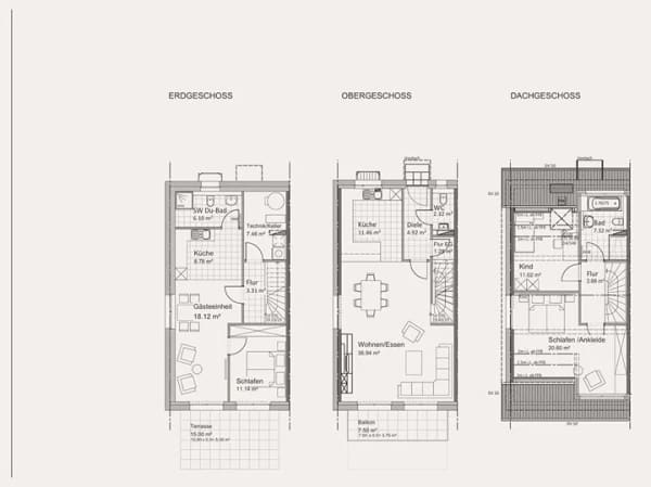 Immobilie in Baltmannsweiler - Neubau-DHH 156 m² · für Familien ab 1.779 € mtl. · KfW 40 QNG · provisionsfrei - Bild 4