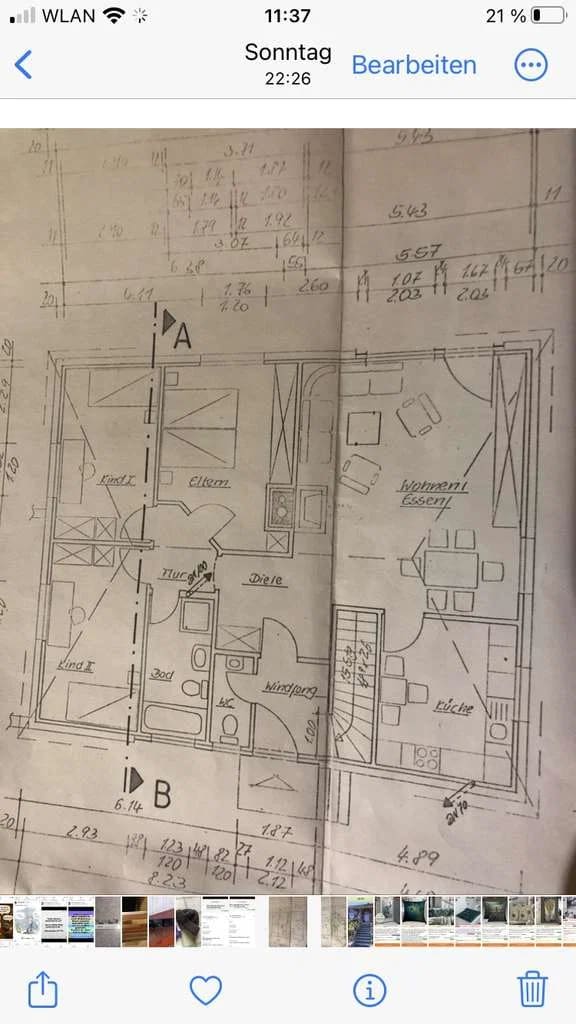 Immobilie in Hallgarten - Gepflegtes Haus mit 4,5 Zimmern und Carport in Hallgarten - Bild 1