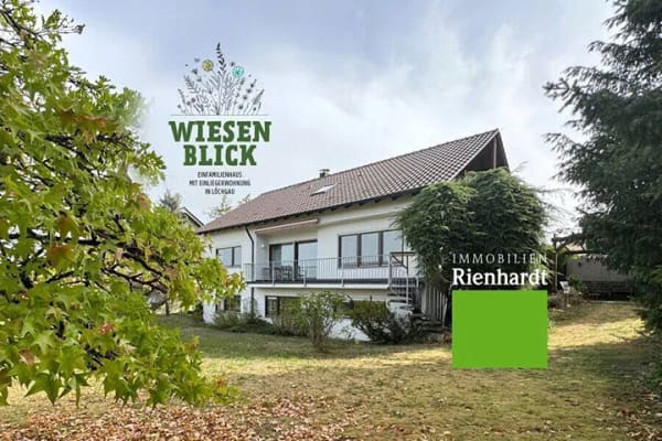 Immobilie in Löchgau - Wiesenblick! Einfamilienhaus mit Einliegerwohnung in Löchgau - Bild 0